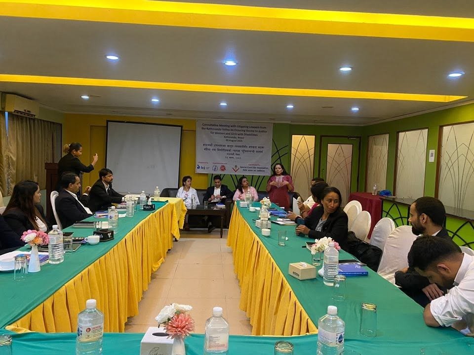 Participants during consultative meeting