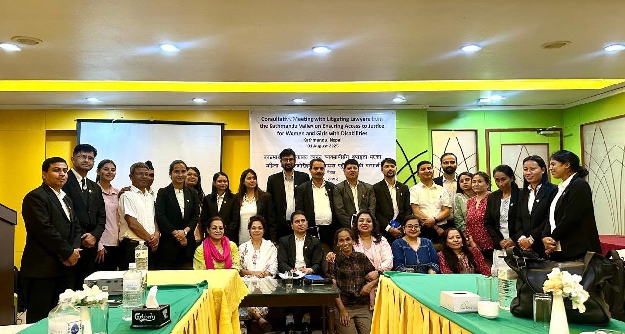 Consultative meeting on access to justice for women and girls with disabilities